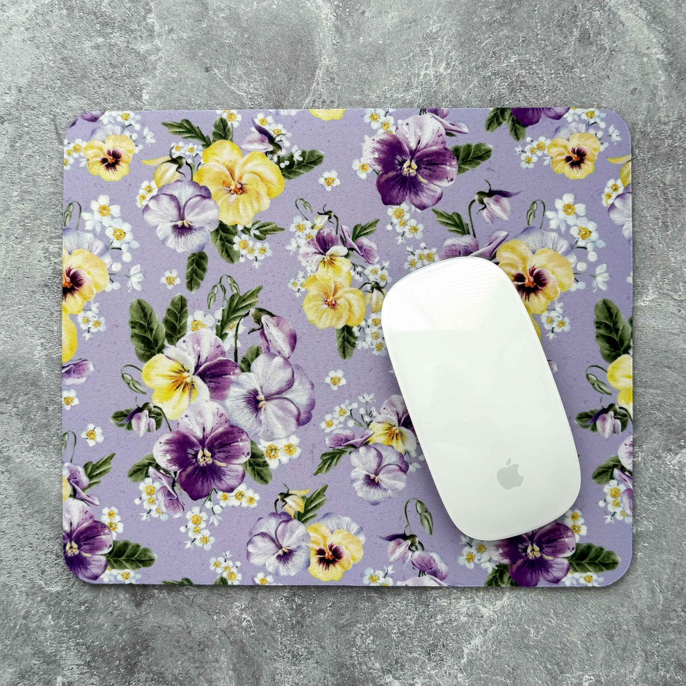 Pansy Posies Mousepad