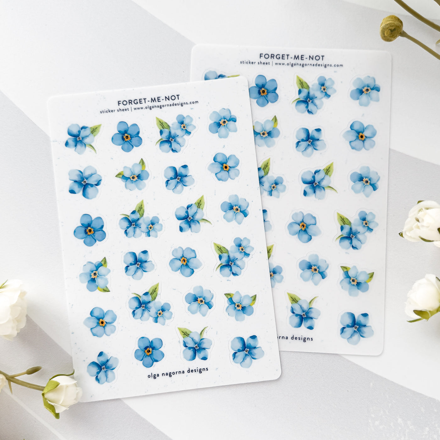 Forget-Me-Not Sticker Sheet