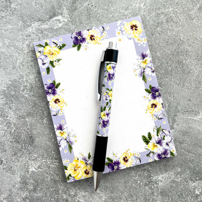 Pansy Posies Ballpoint Pen