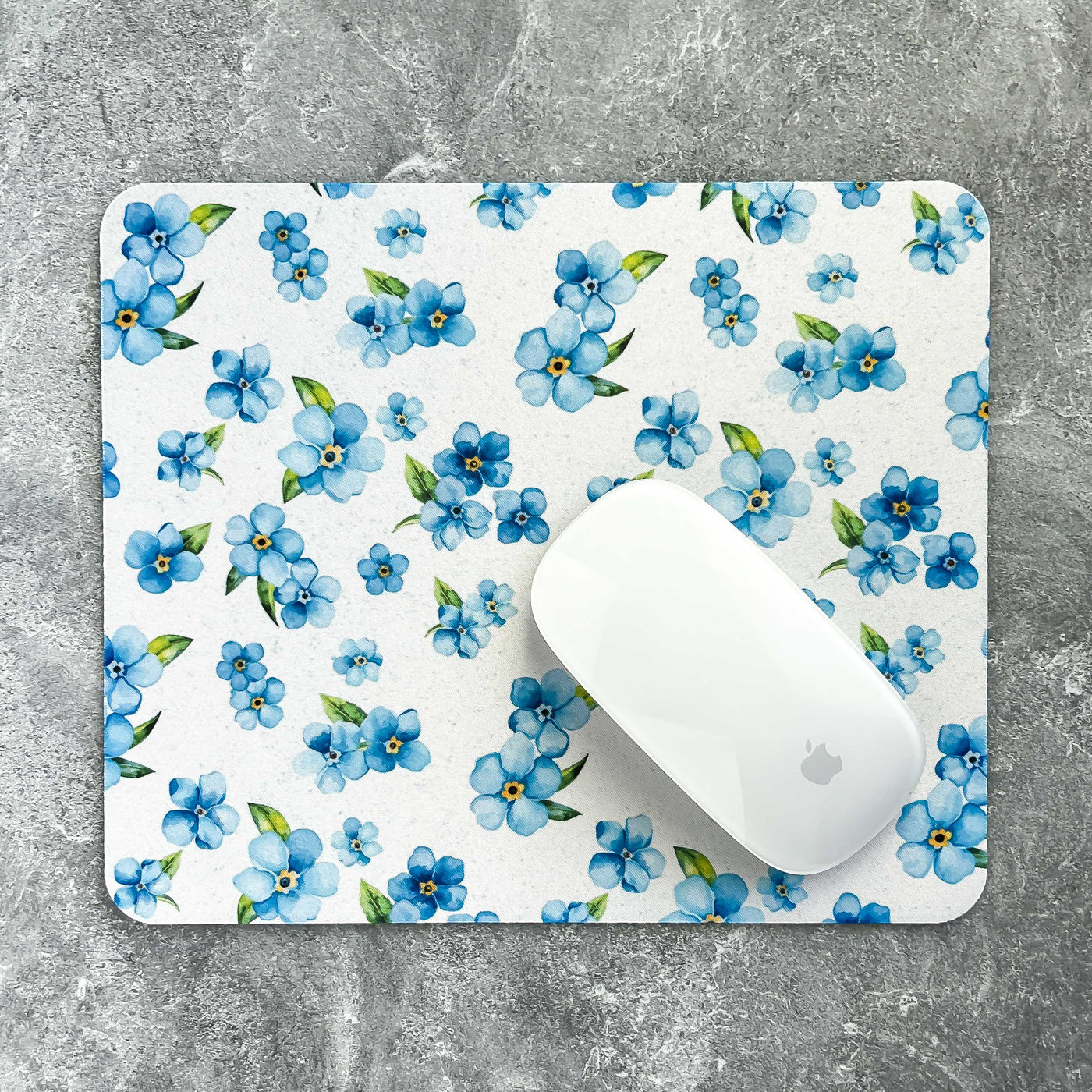 Forget-Me-Not Mousepad