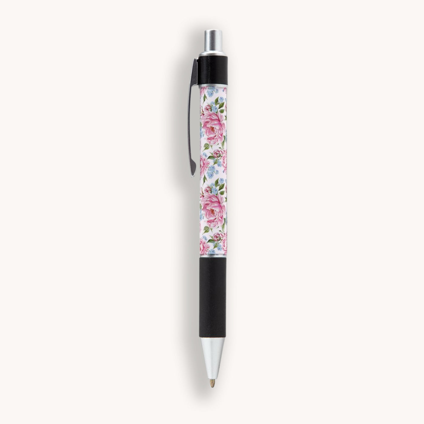 Pink Peony Ballpoint Pen